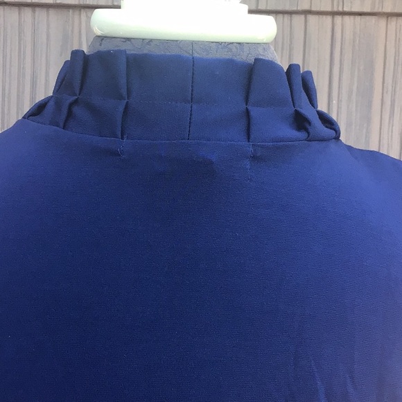 Susie in the City Navy Short sleeve Top, size L - Picture 4 of 6